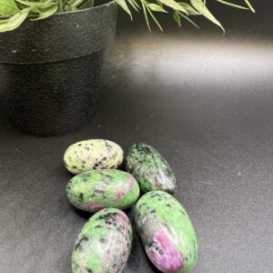 Pierre roulée Rubis Zoisite Ronde A+